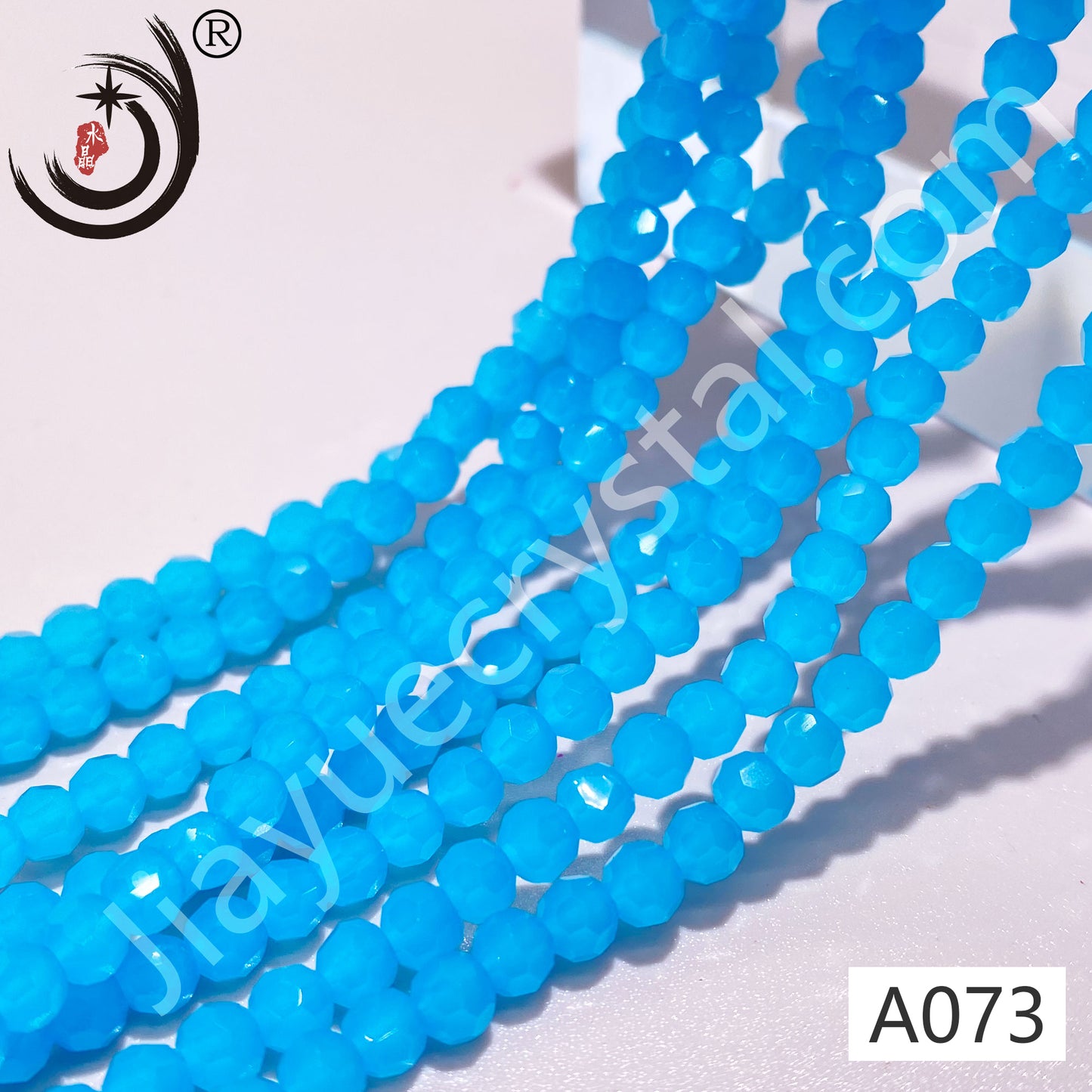 1MM Rondelle Beads Glass Crystal  Beads Wholesale For DIY Jewelry (10001)