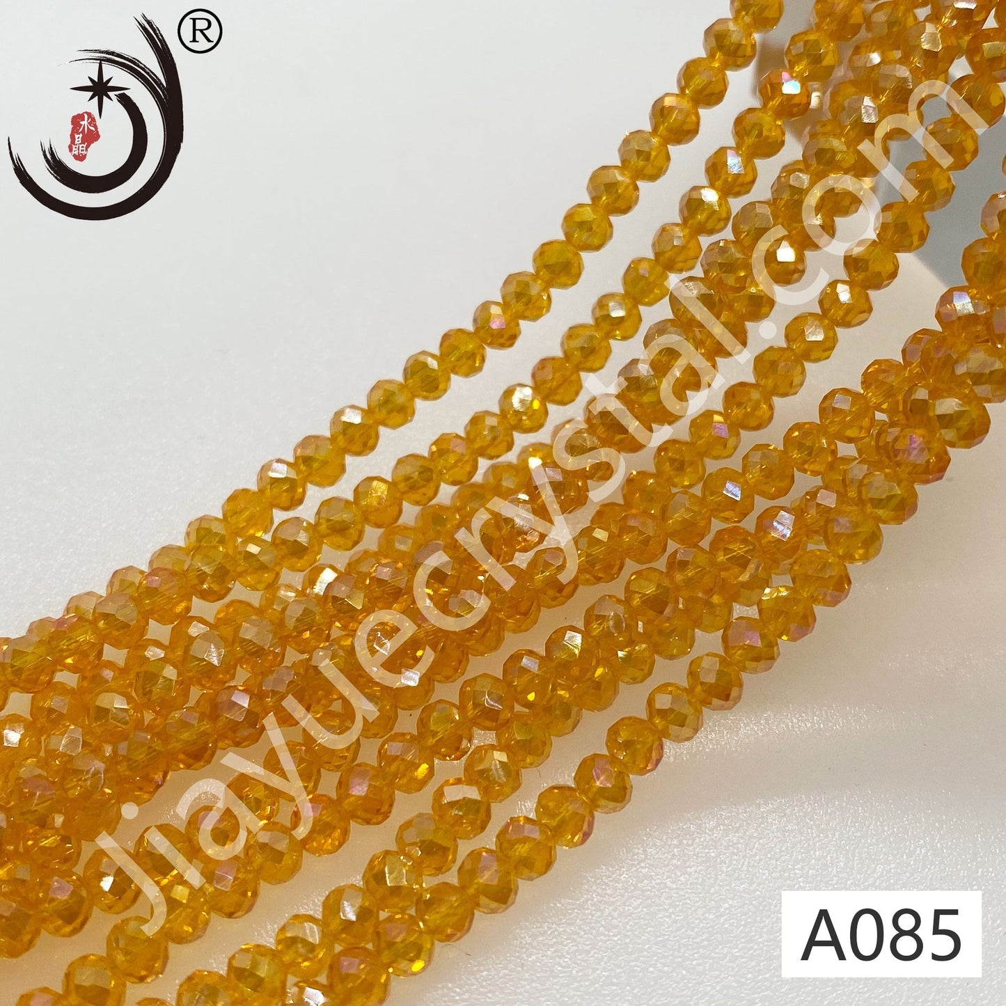 4MM Rondelle Beads Glass Crystal  Beads Wholesale For DIY Jewelry (10004)