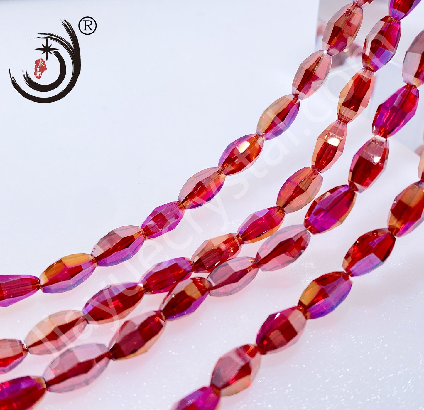 6MM Drum beads Glass Crystal Beads Wholesale For DIY Jewelry （10106）