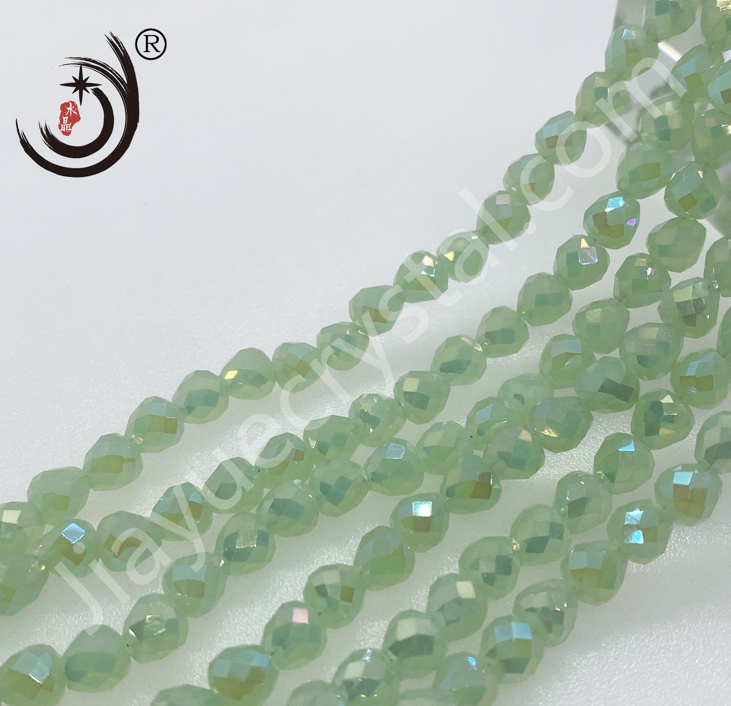 8MM Strawberries Crystal Glass Beads Whole Sale For DIY Jewelry (10123)