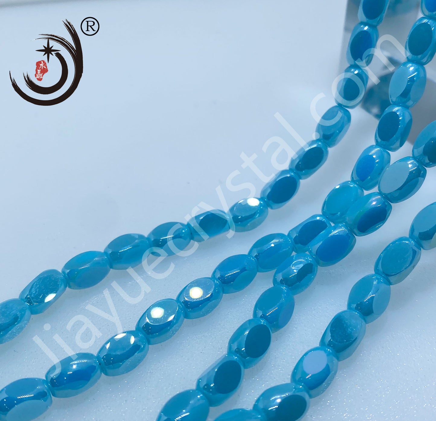 6X9MM Faceted Beads Glass Crystal Beads Wholesale For DIY Jewelry (19400)