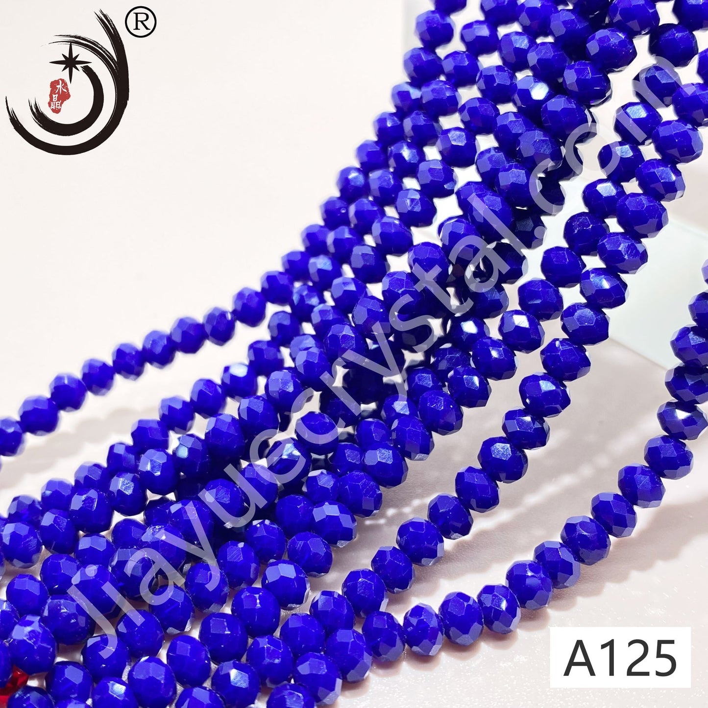 4MM Rondelle Beads Glass Crystal  Beads Wholesale For DIY Jewelry (10004)