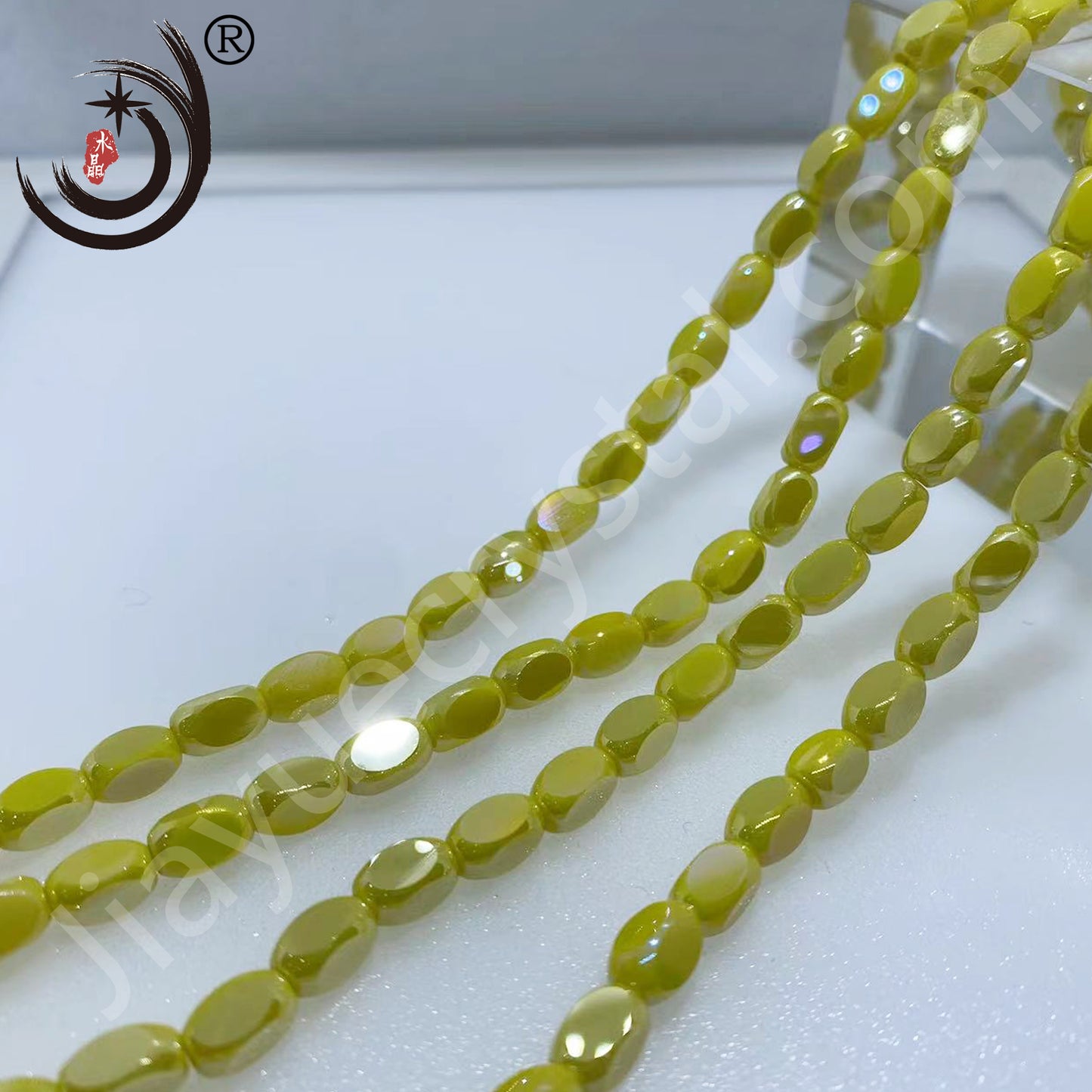 6X9MM Faceted Beads Glass Crystal Beads Wholesale For DIY Jewelry (19400)