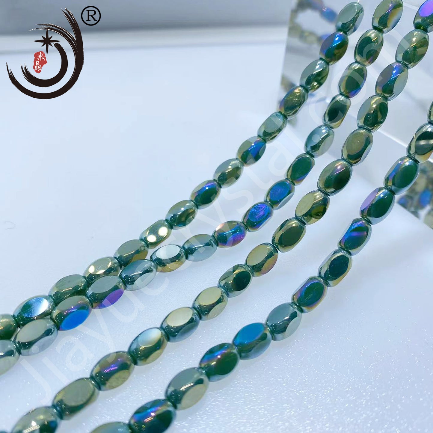 6X9MM Faceted Beads Glass Crystal Beads Wholesale For DIY Jewelry (19400)