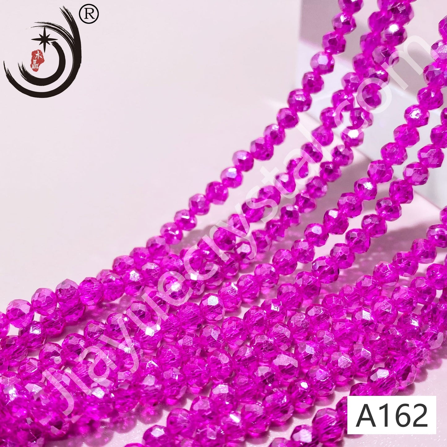 4MM Rondelle Beads Glass Crystal  Beads Wholesale For DIY Jewelry (10004)