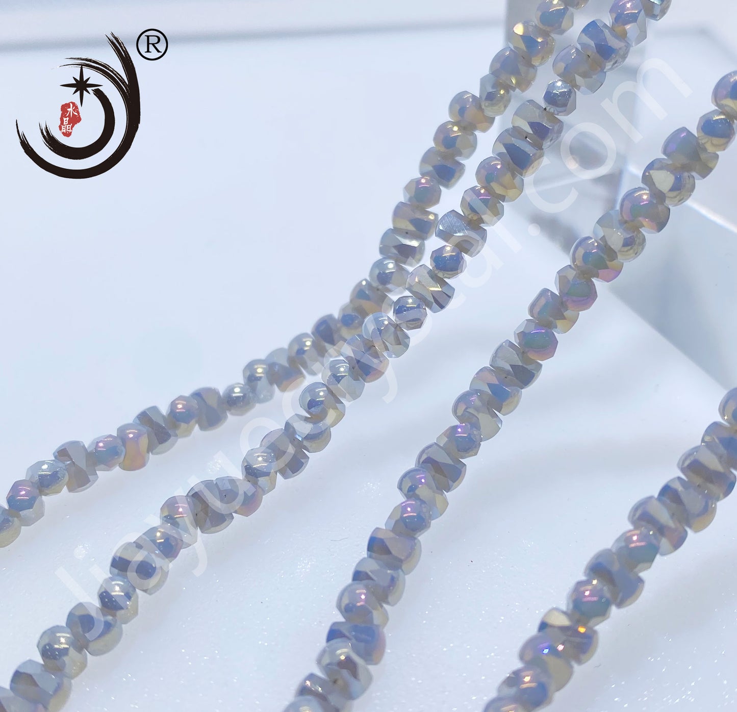 6MM Bone Beads Glass Crystal Beads Wholesale For DIY Jewelry (10019)