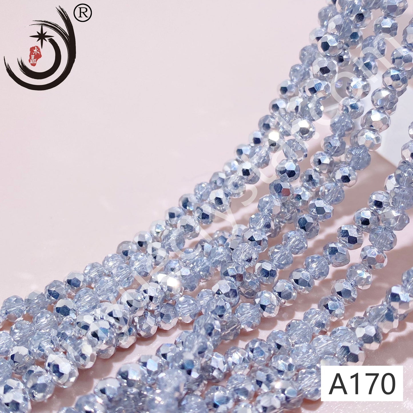 8MM Rondelle Beads Glass Crystal  Beads Wholesale For DIY Jewelry (10007)