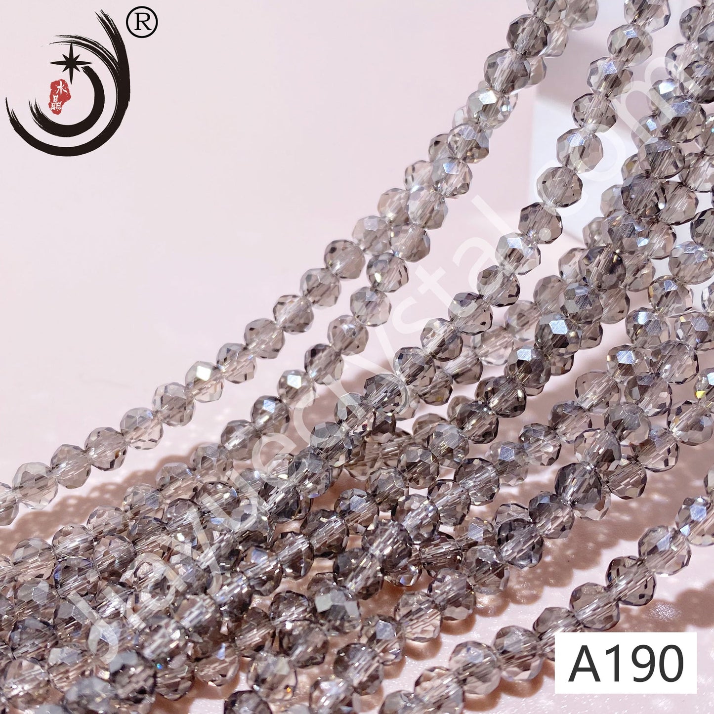 3MM Rondelle Beads Glass Crystal  Beads Wholesale For DIY Jewelry (10003)