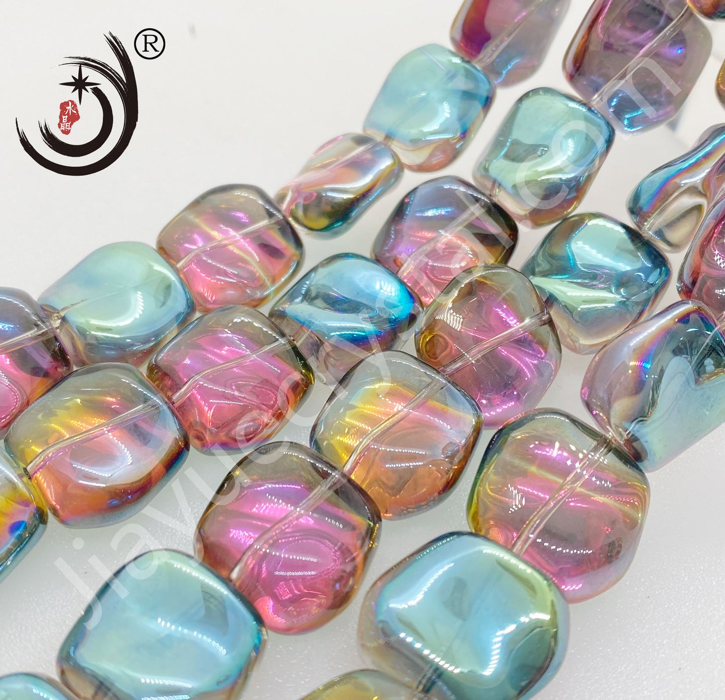 10MM/18MM New Shaped beads  Glass Crystal Beads Wholesale For DIY Jewelry (19800)