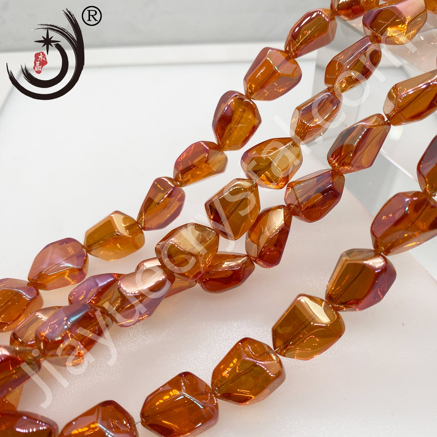 13*16MM Stone Shape Beads Glass Crystal Beads Wholesale For DIY Jewelry （20014）