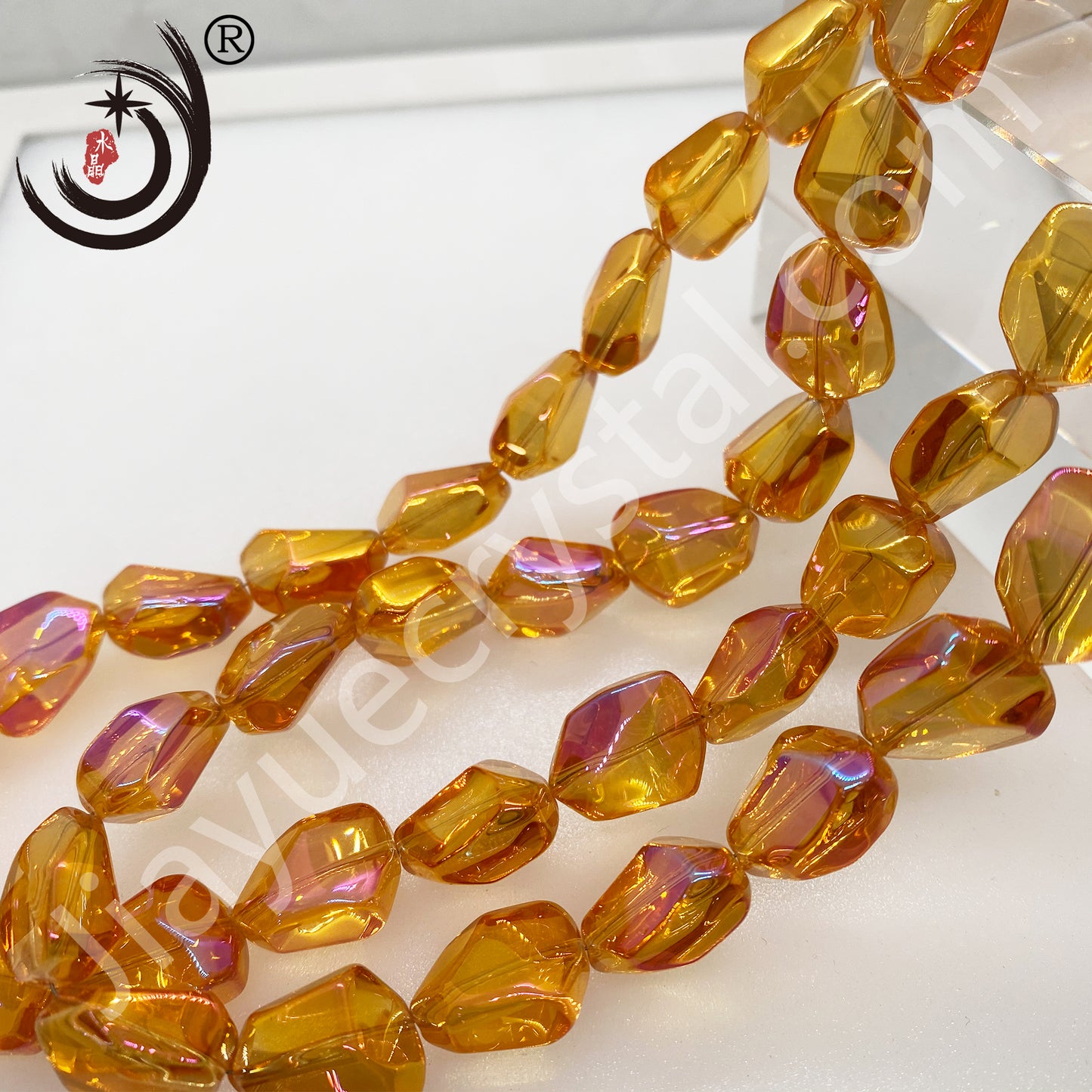 13*16MM Stone Shape Beads Glass Crystal Beads Wholesale For DIY Jewelry （20014）