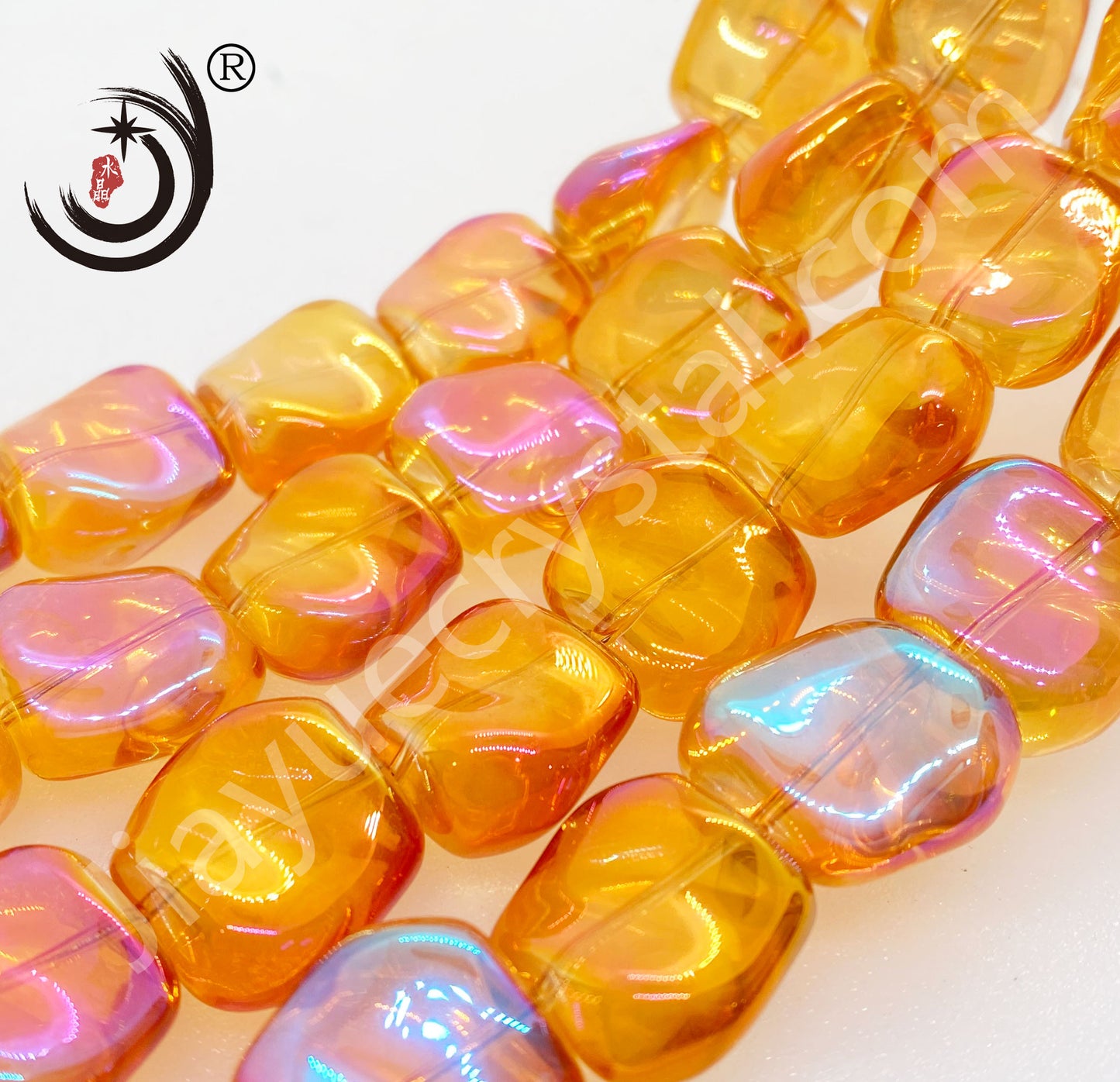 10MM/18MM New Shaped beads  Glass Crystal Beads Wholesale For DIY Jewelry (19800)