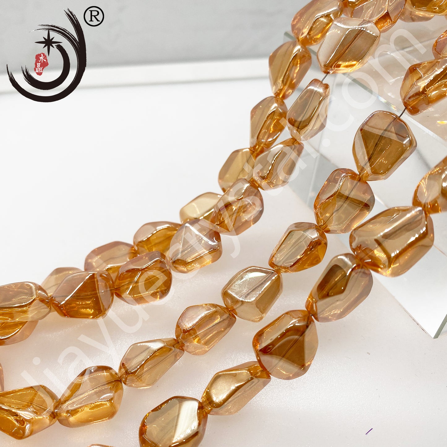 13*16MM Stone Shape Beads Glass Crystal Beads Wholesale For DIY Jewelry （20014）