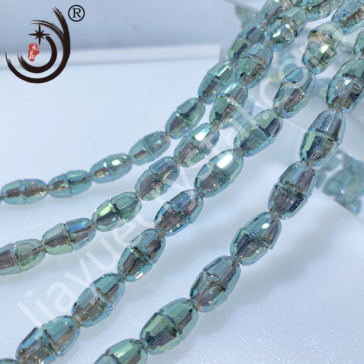 8MM Bell Beads Glass Crystal Beads Wholesale For DIY Jewelry （20001）