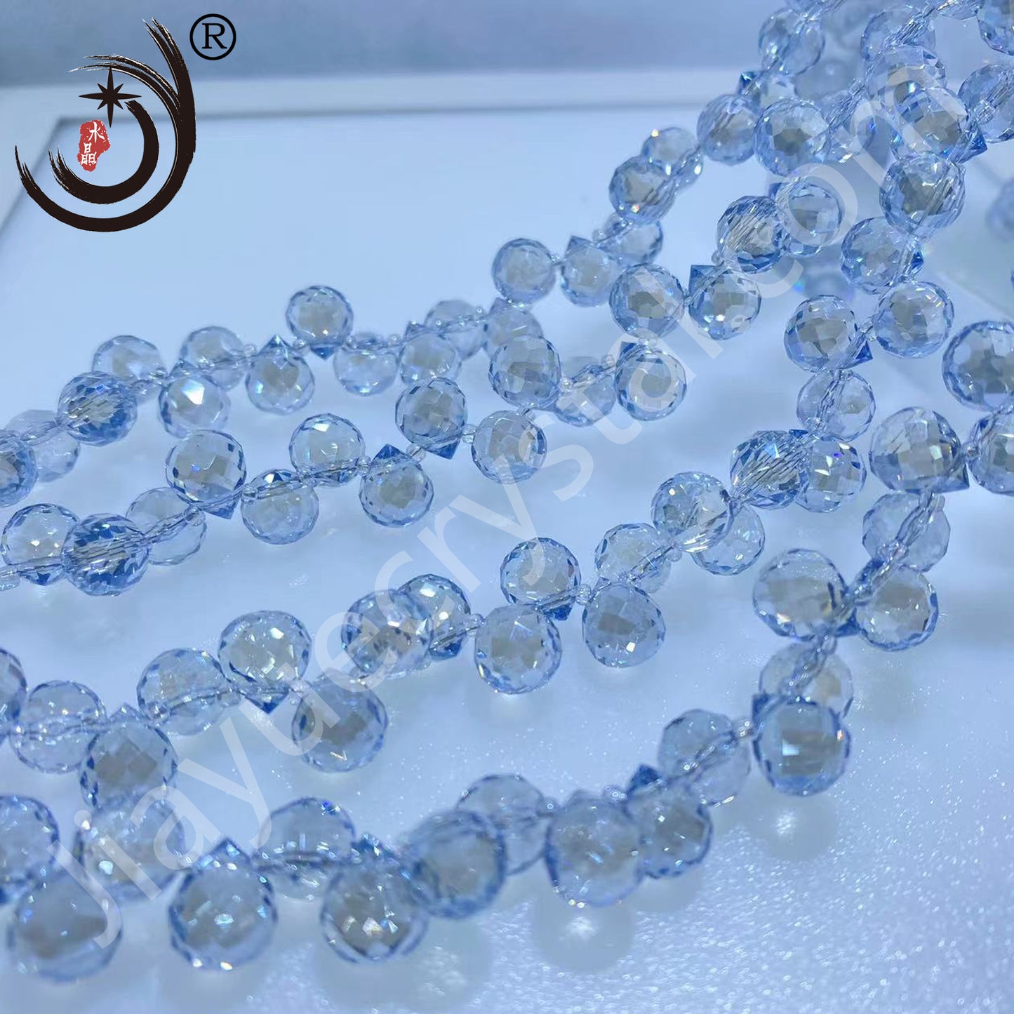 6MM/8MM strawberry beads tassel water drops strawberry beads beads DIY jewelry crystal beads wholesale (10121)