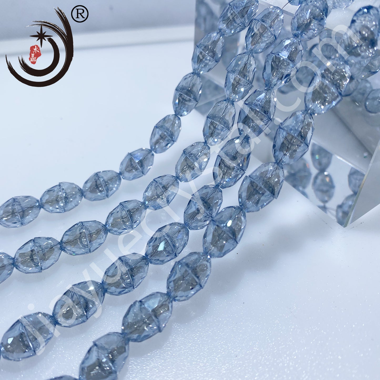 8MM Bell Beads Glass Crystal Beads Wholesale For DIY Jewelry （20001）