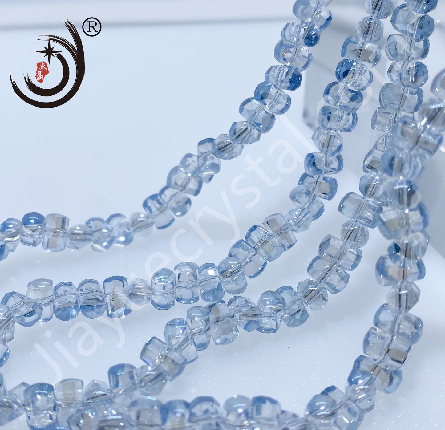 6MM Bone Beads Glass Crystal Beads Wholesale For DIY Jewelry (10019)