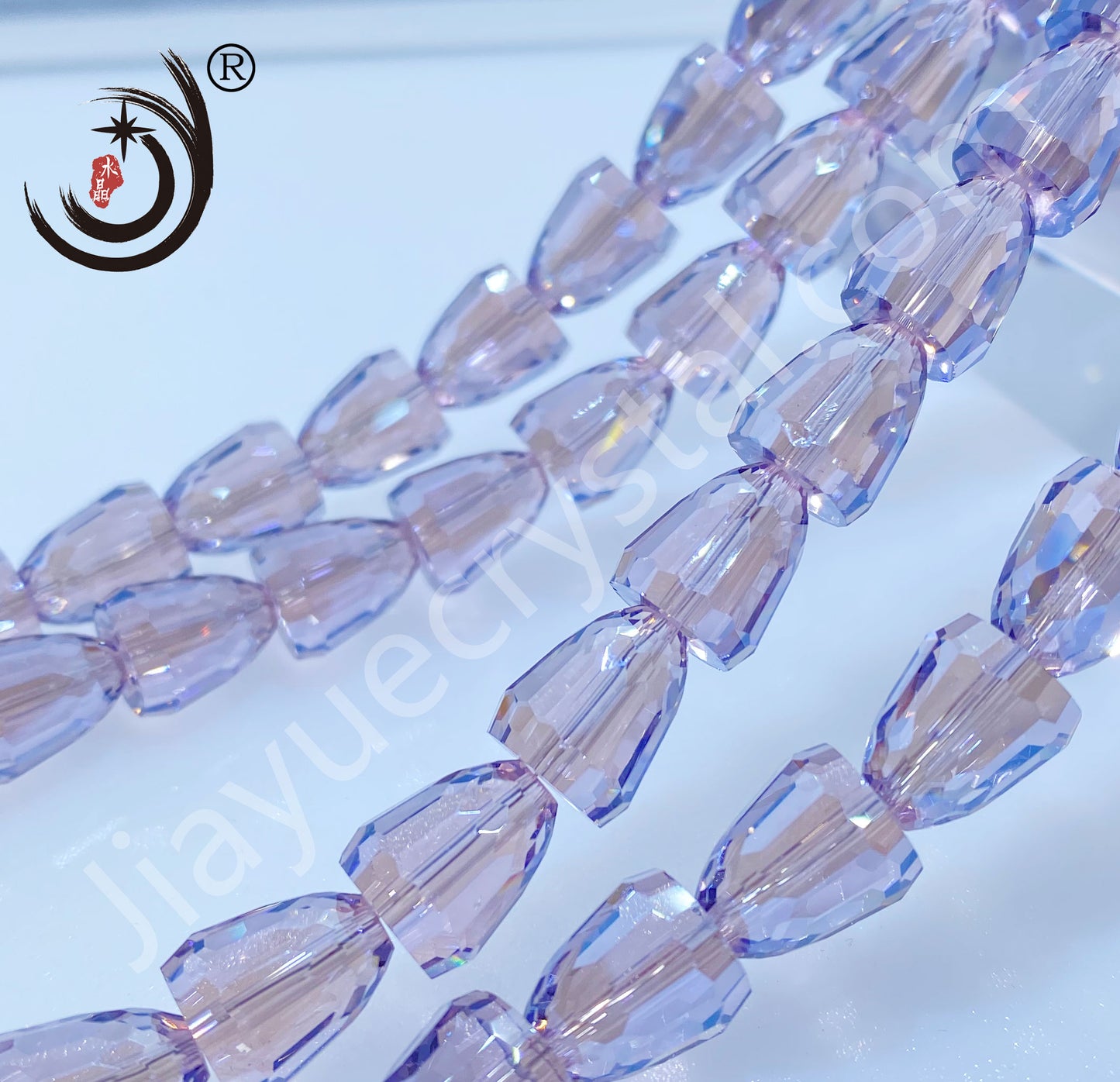 10*12MM Bread Shape Crystal Glass Beads Whole Sale For DIY Jewelry （15800)