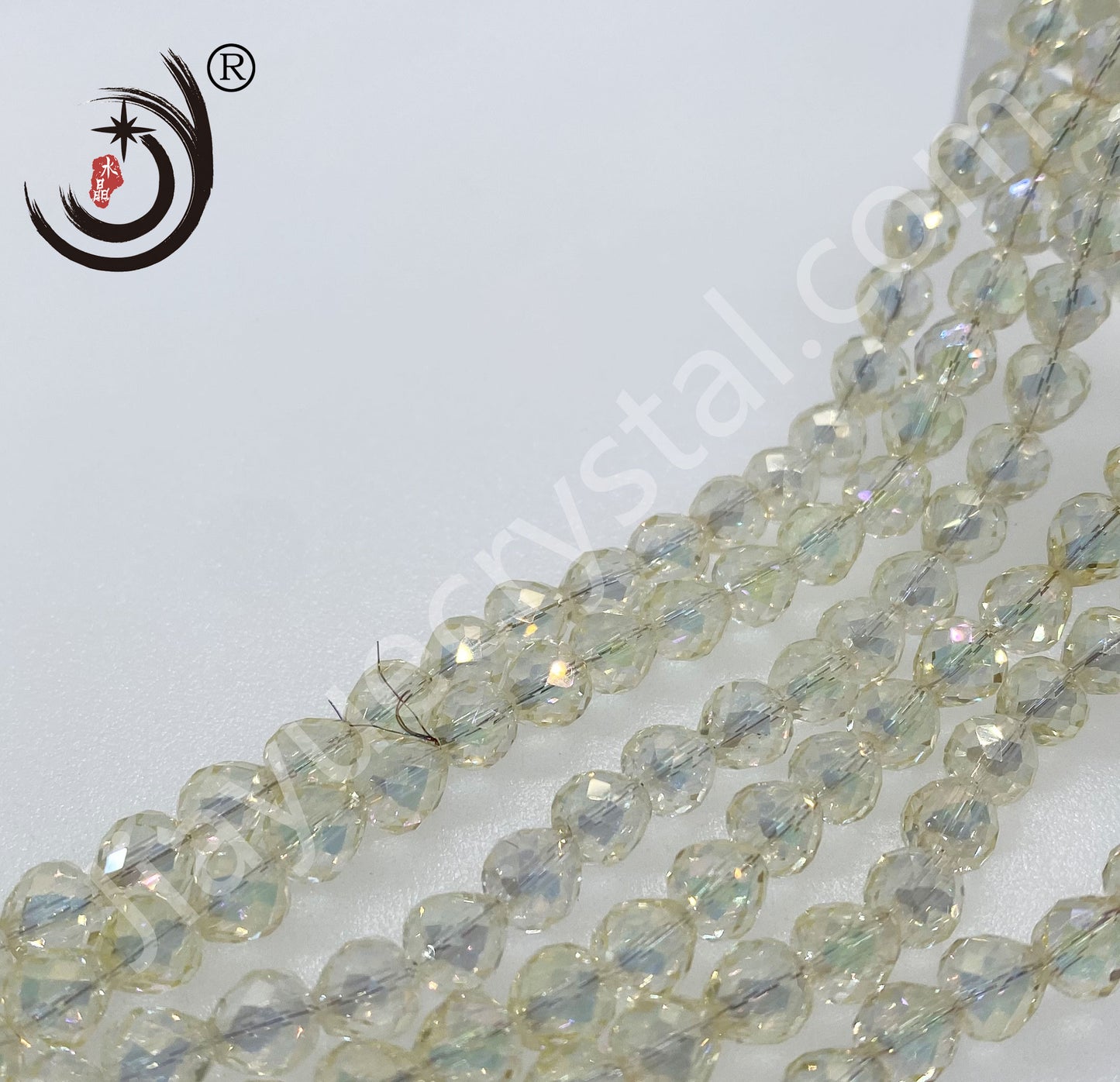 8MM Strawberries Crystal Glass Beads Whole Sale For DIY Jewelry (10123)