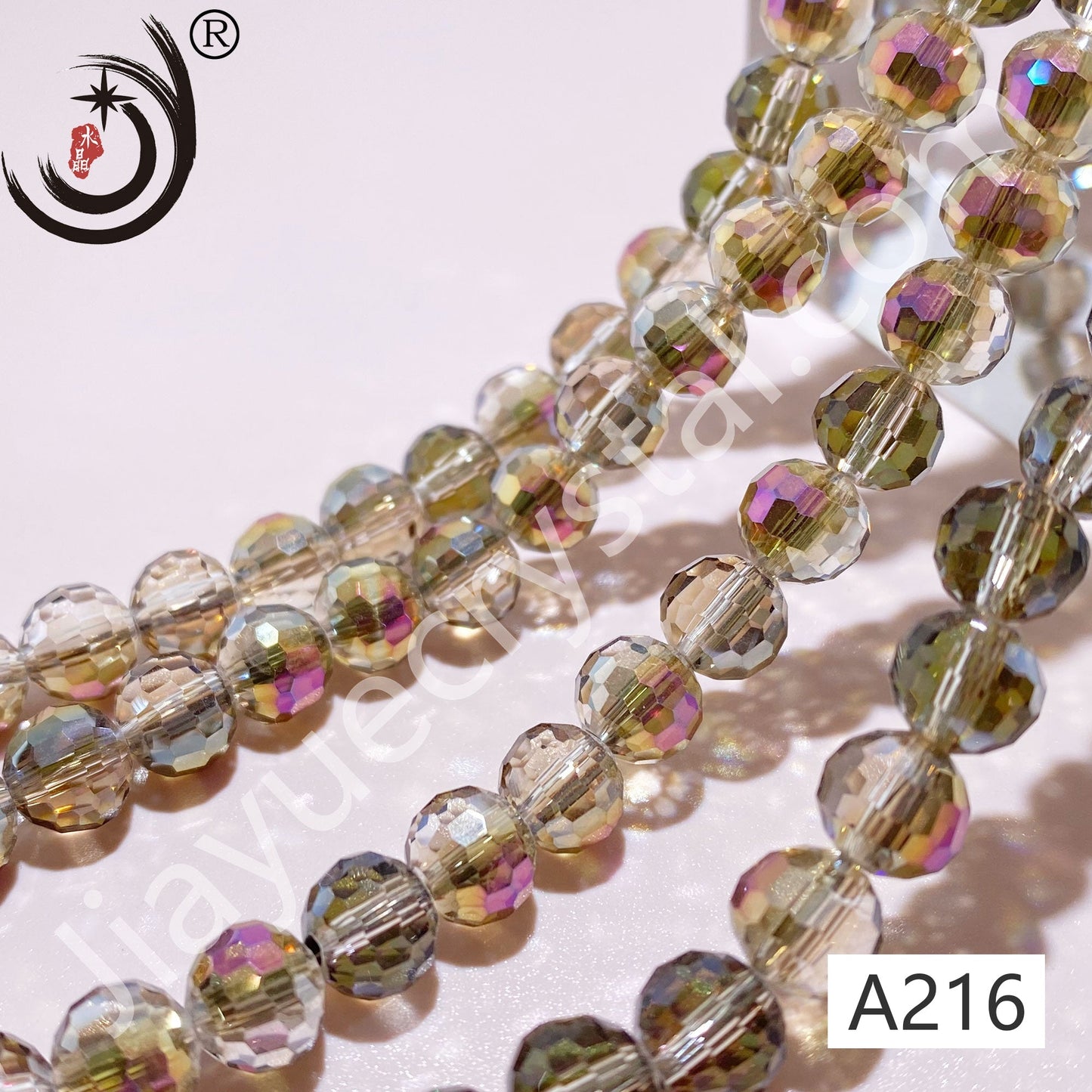 10MM 96 Faceted Round Crystal Glass Beads disco ball Wholesale For DIY Jewelry（10094）