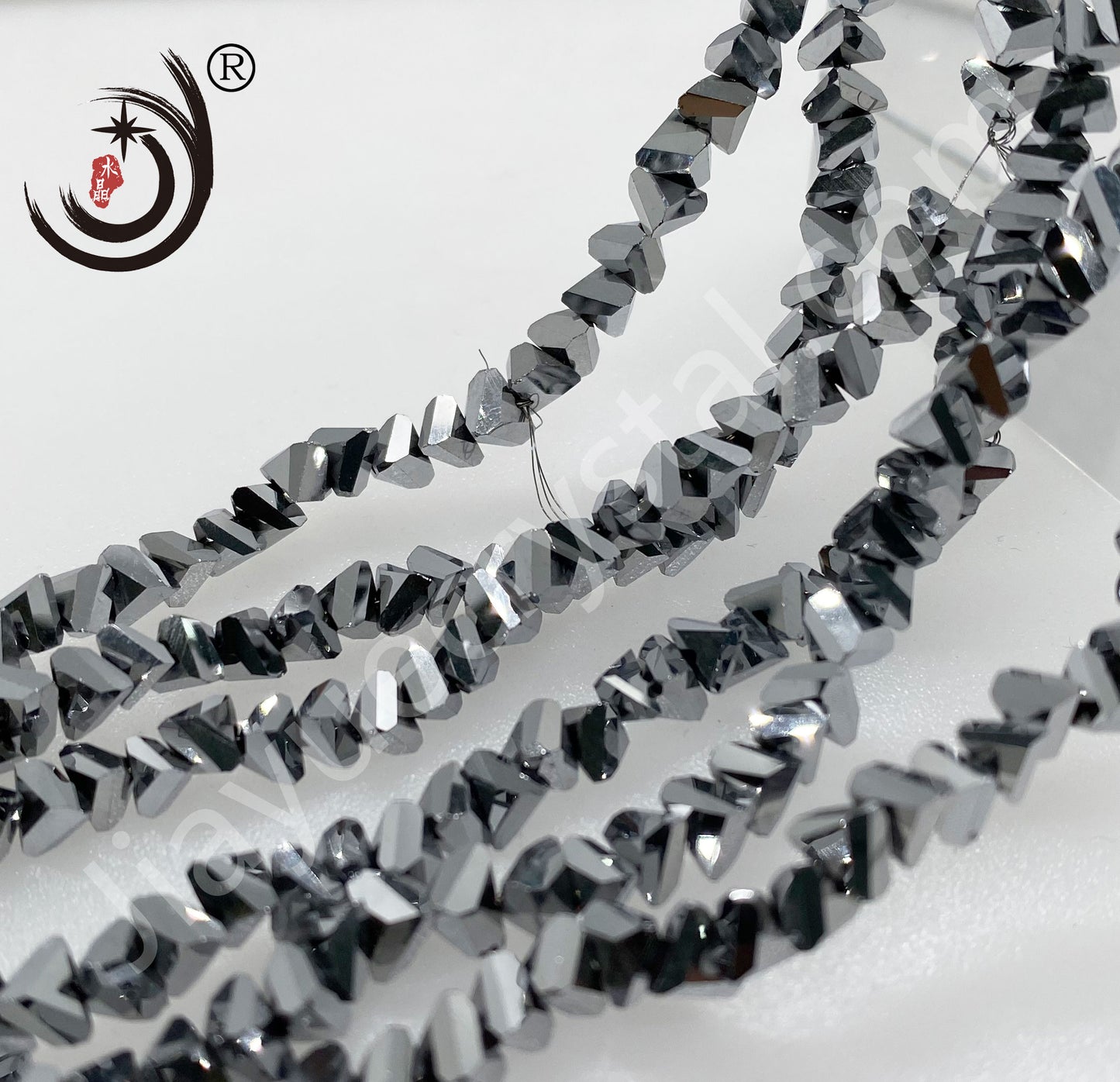 4MM/6MM Triangle Shape Crystal Glass Beads Wholesale For DIY Jewelry (15602)