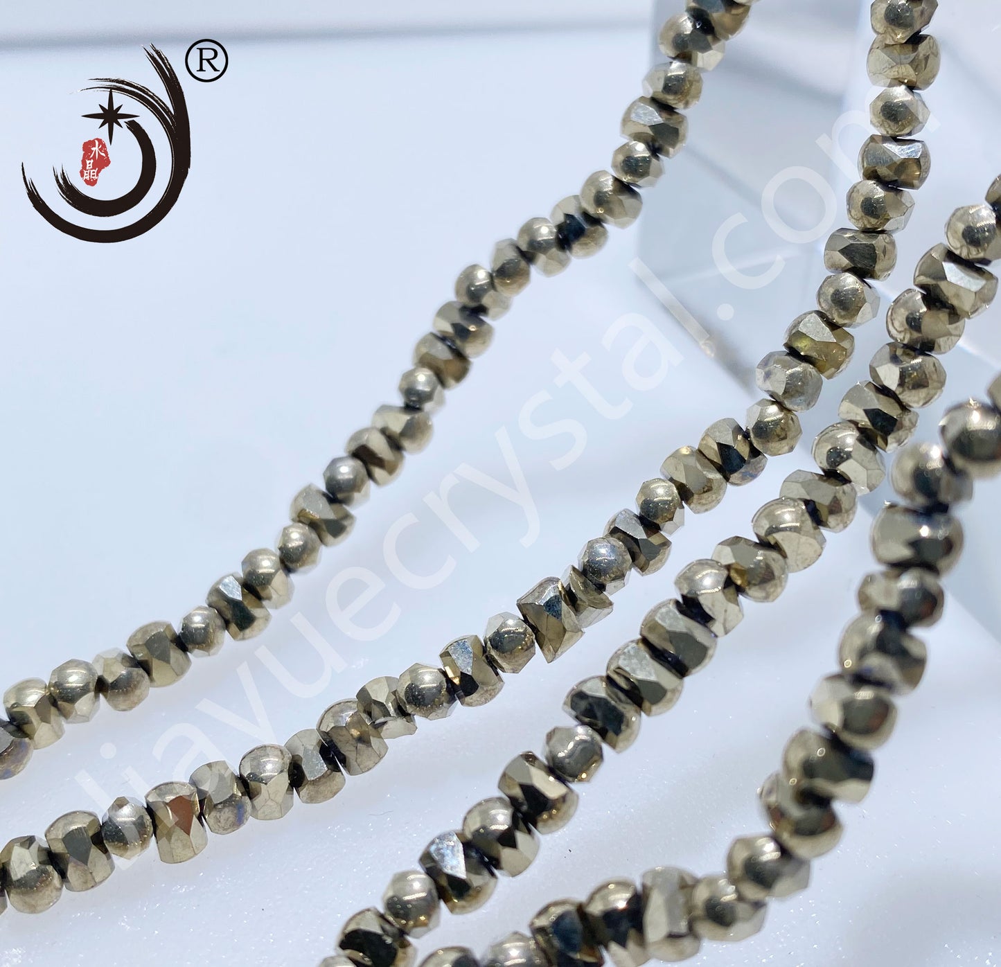 6MM Bone Beads Glass Crystal Beads Wholesale For DIY Jewelry (10019)