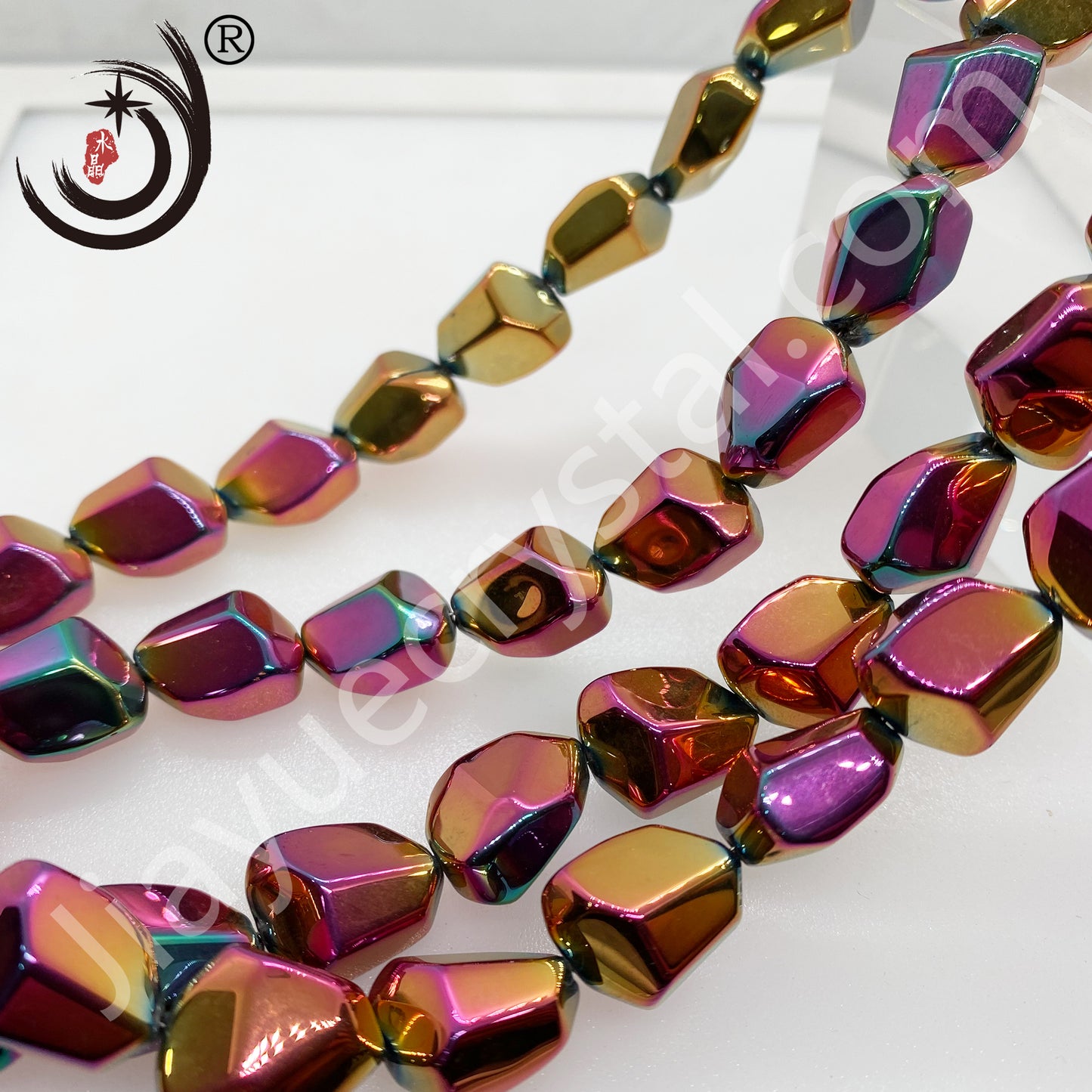 13*16MM Stone Shape Beads Glass Crystal Beads Wholesale For DIY Jewelry （20014）