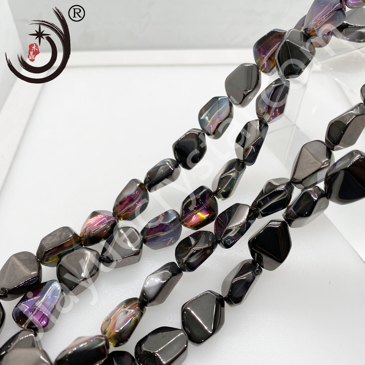 13*16MM Stone Shape Beads Glass Crystal Beads Wholesale For DIY Jewelry （20014）