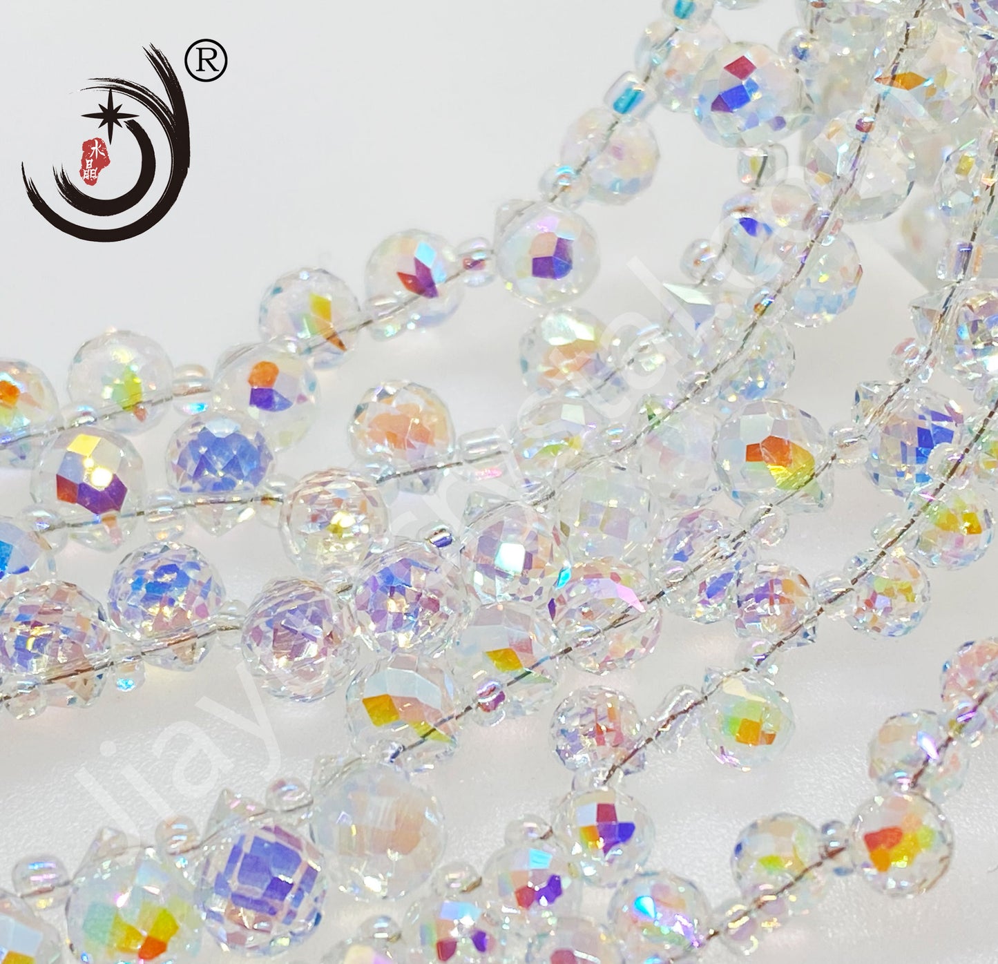 6MM/8MM strawberry beads tassel water drops strawberry beads beads DIY jewelry crystal beads wholesale (10121)