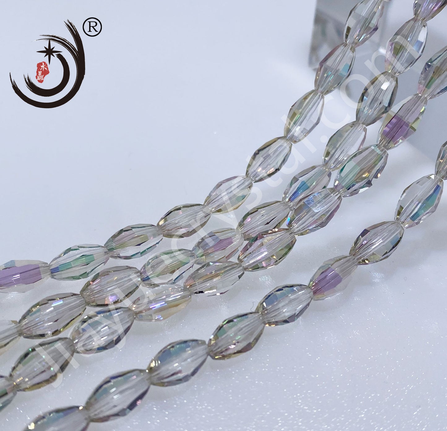 6MM Drum beads Glass Crystal Beads Wholesale For DIY Jewelry （10106）