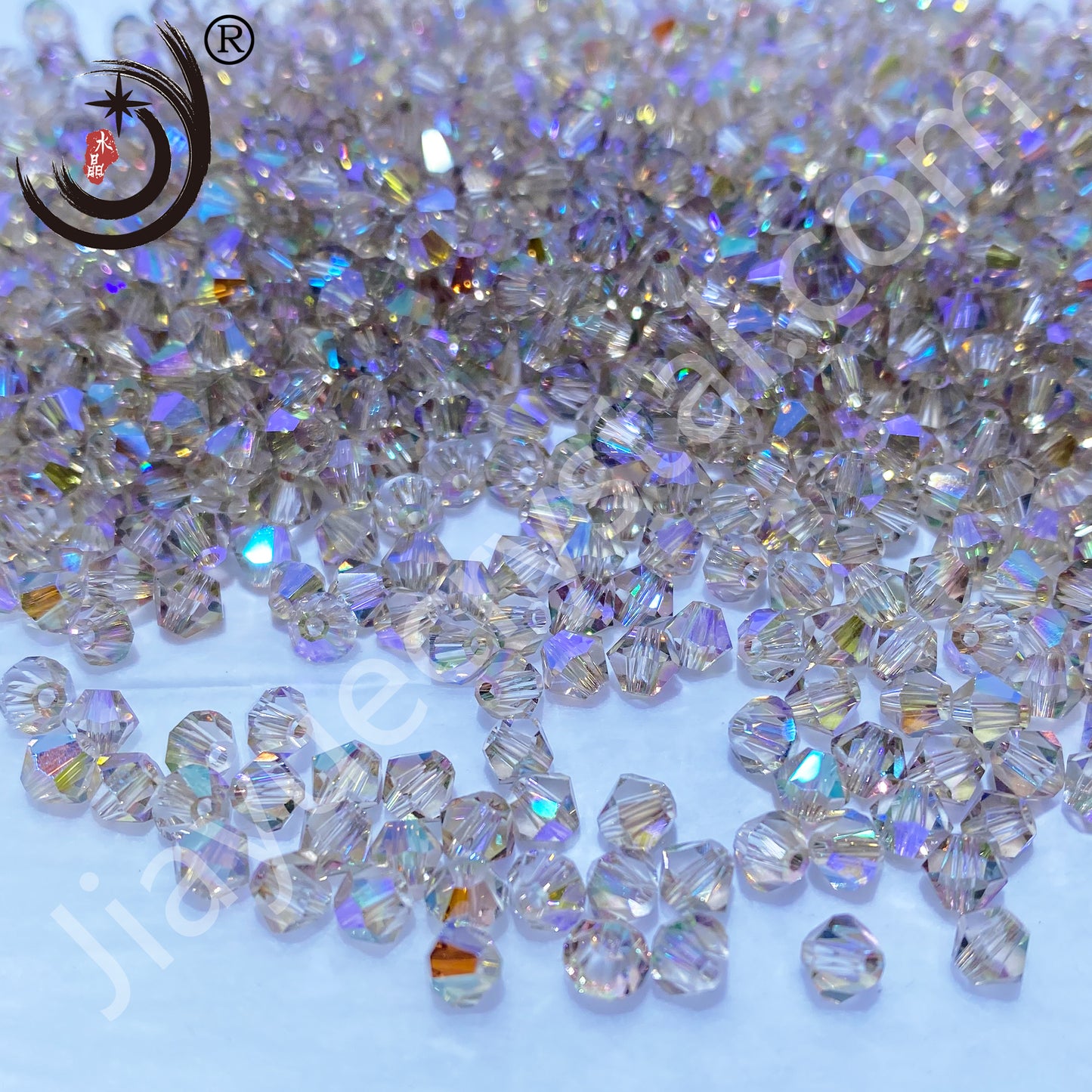 4MM High Quanlity Bicone Glass Crystal Beads Wholesale For DIY Jewelry (17000)