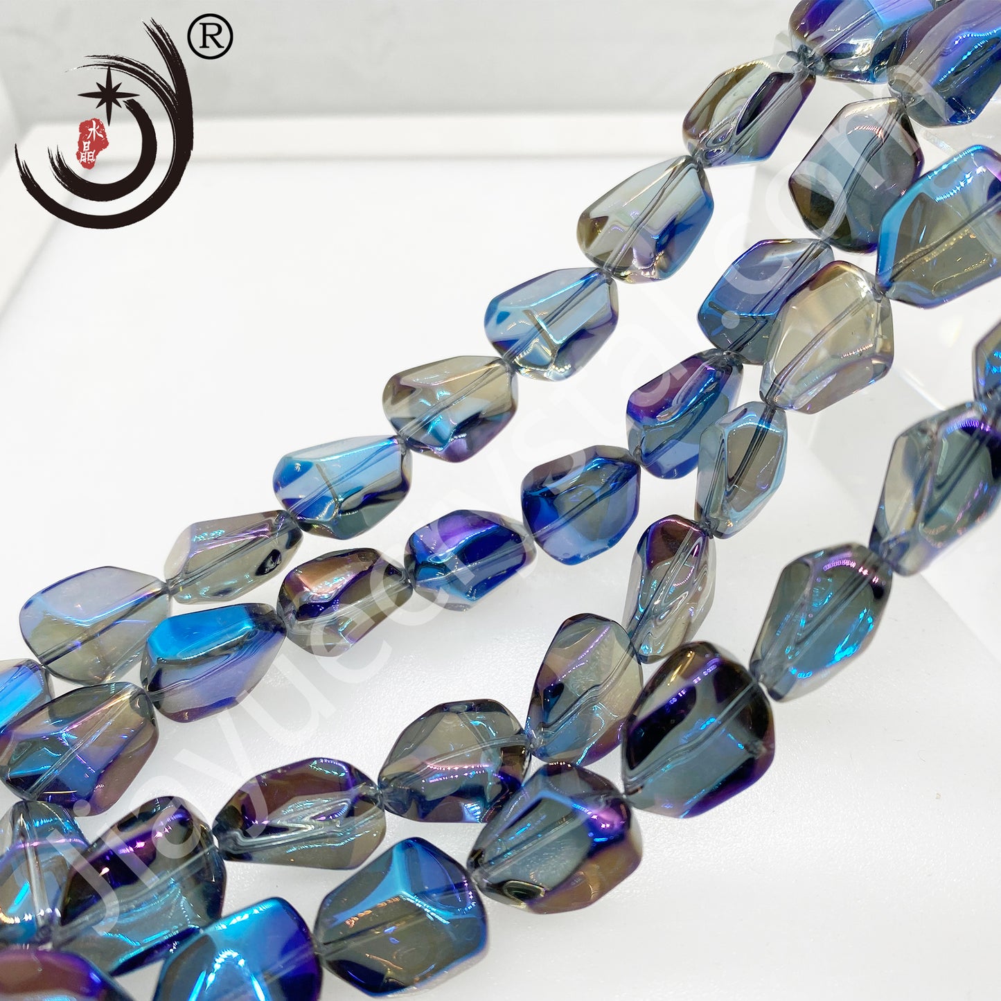 13*16MM Stone Shape Beads Glass Crystal Beads Wholesale For DIY Jewelry （20014）