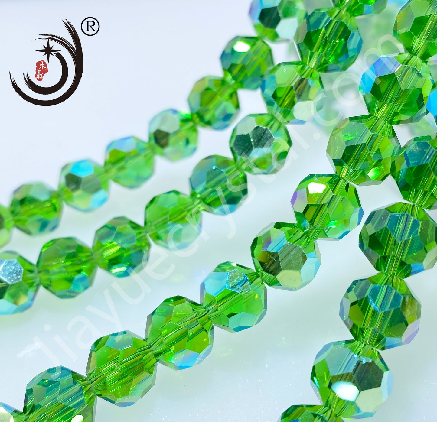 8MM Football Shape Crystal Glass Beads Wholesale For DIY Jewelry (10079)